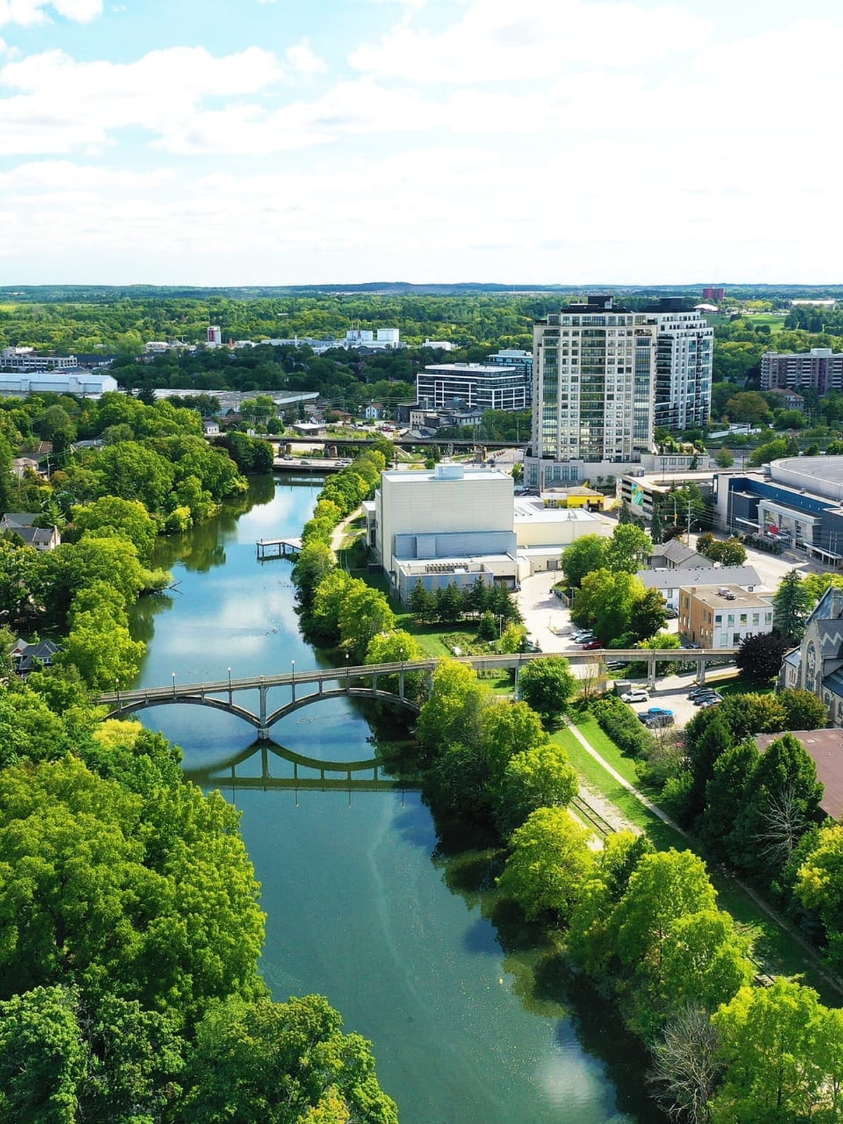 Guelph - Student housing cityscape