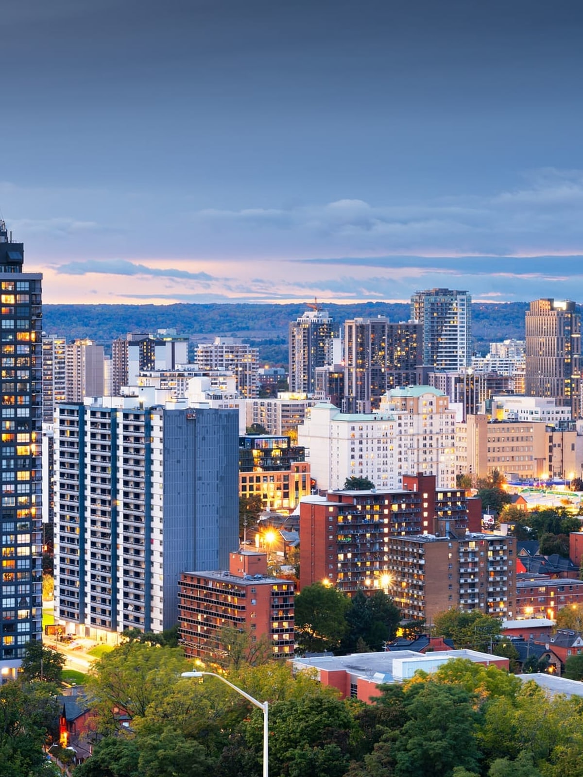 Hamilton - Student housing cityscape