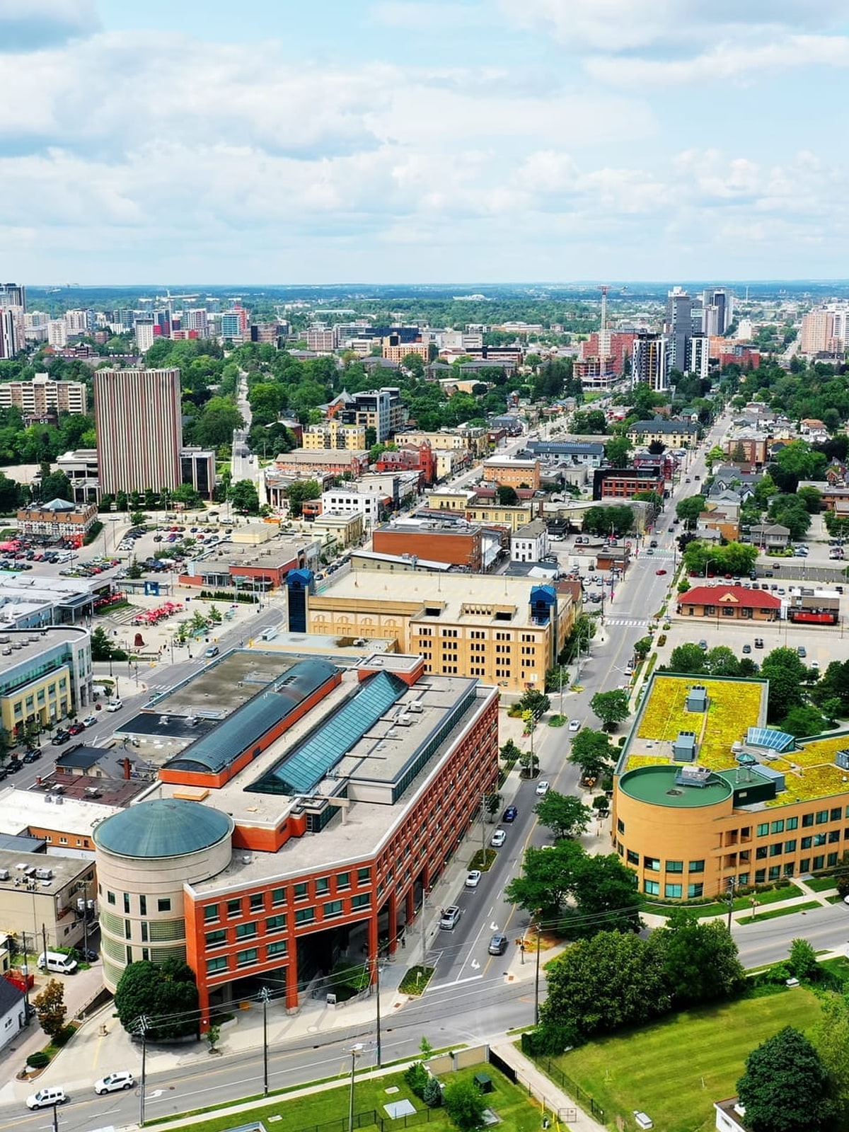 Waterloo - Student housing cityscape