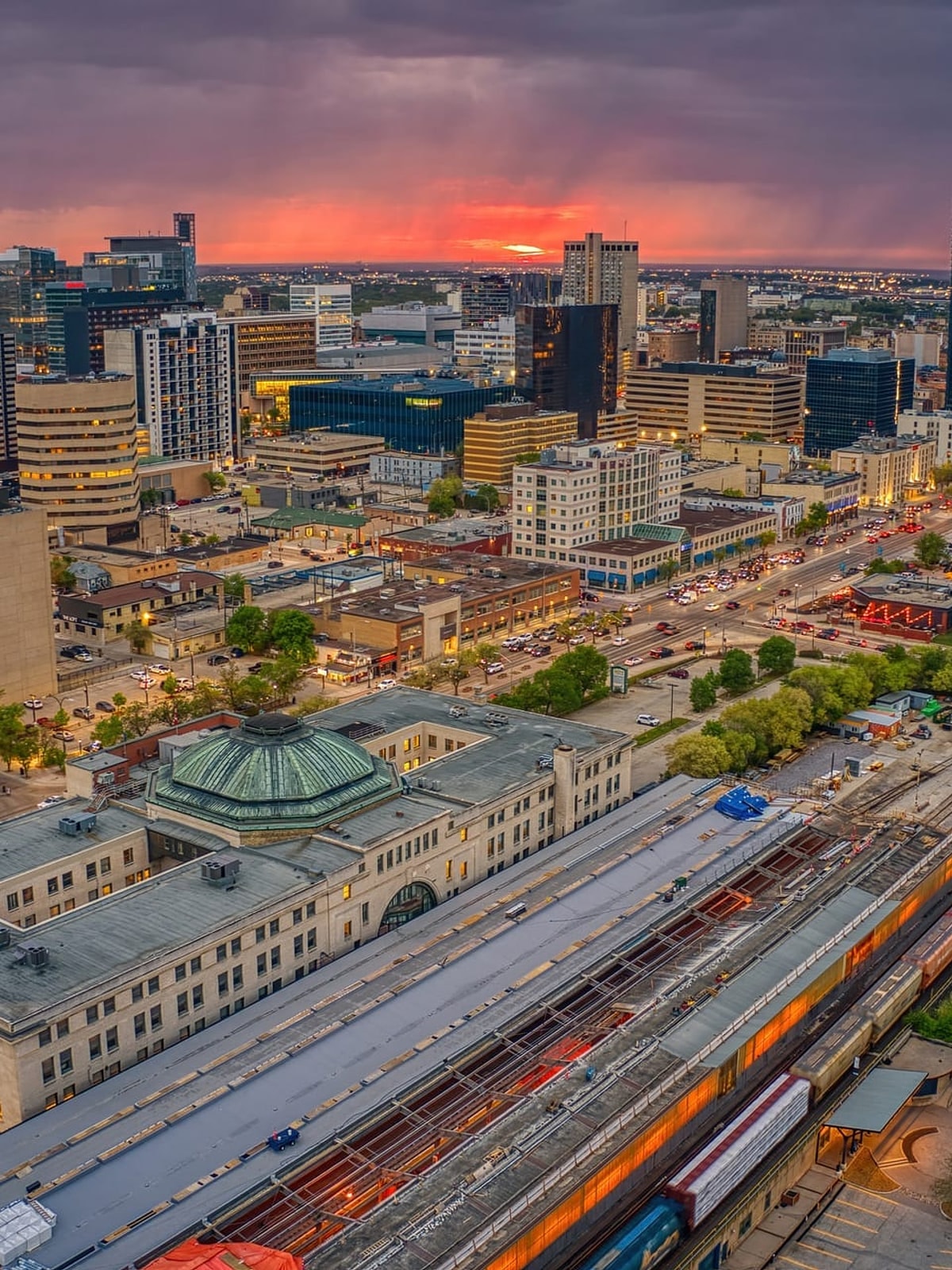 Winnipeg - Student housing cityscape