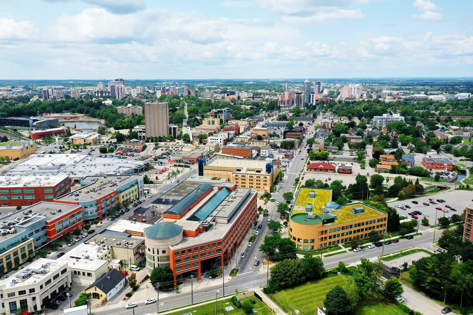 Waterloo - Student housing cityscape