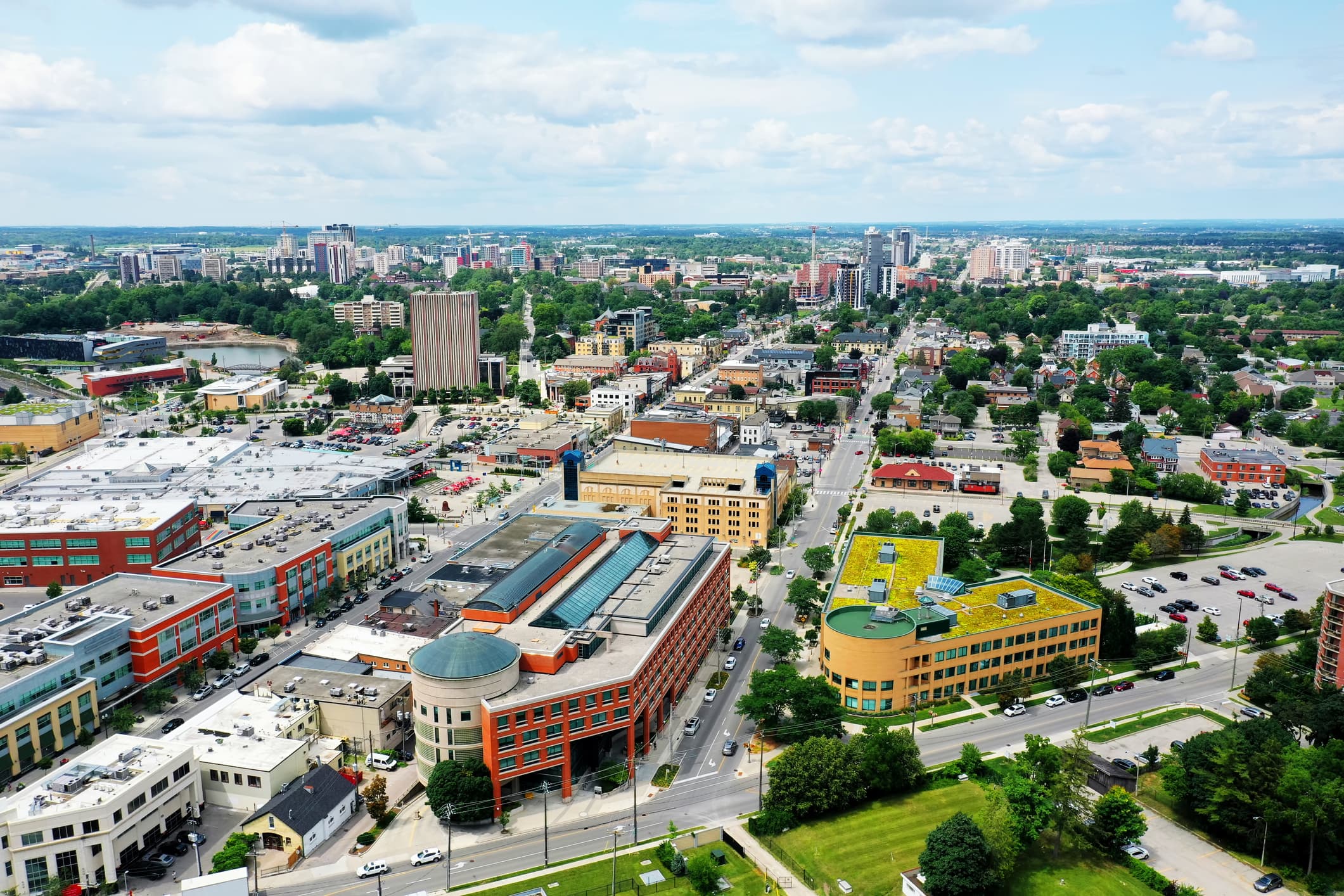 Waterloo - Student housing cityscape