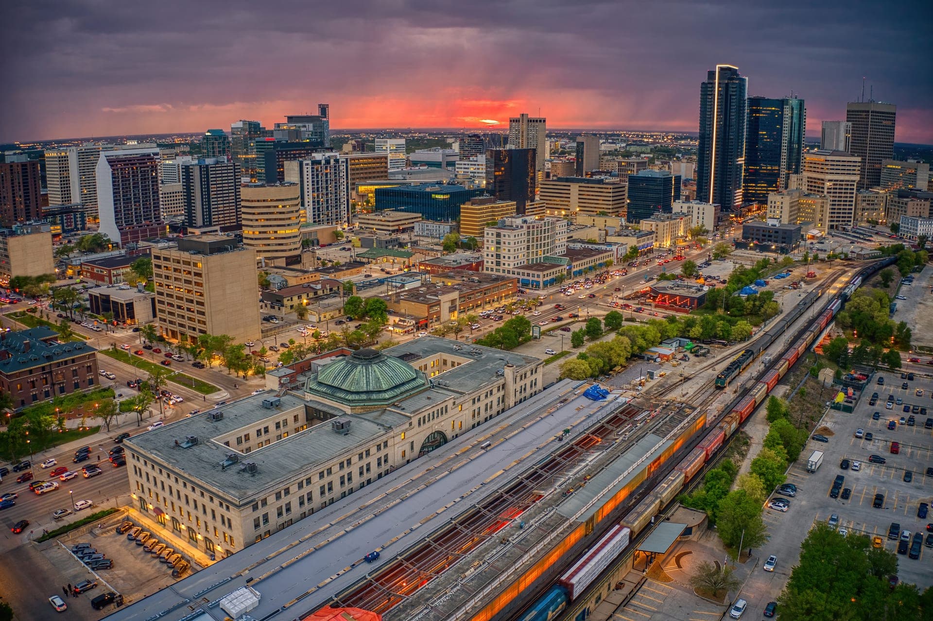 Winnipeg - Student housing cityscape