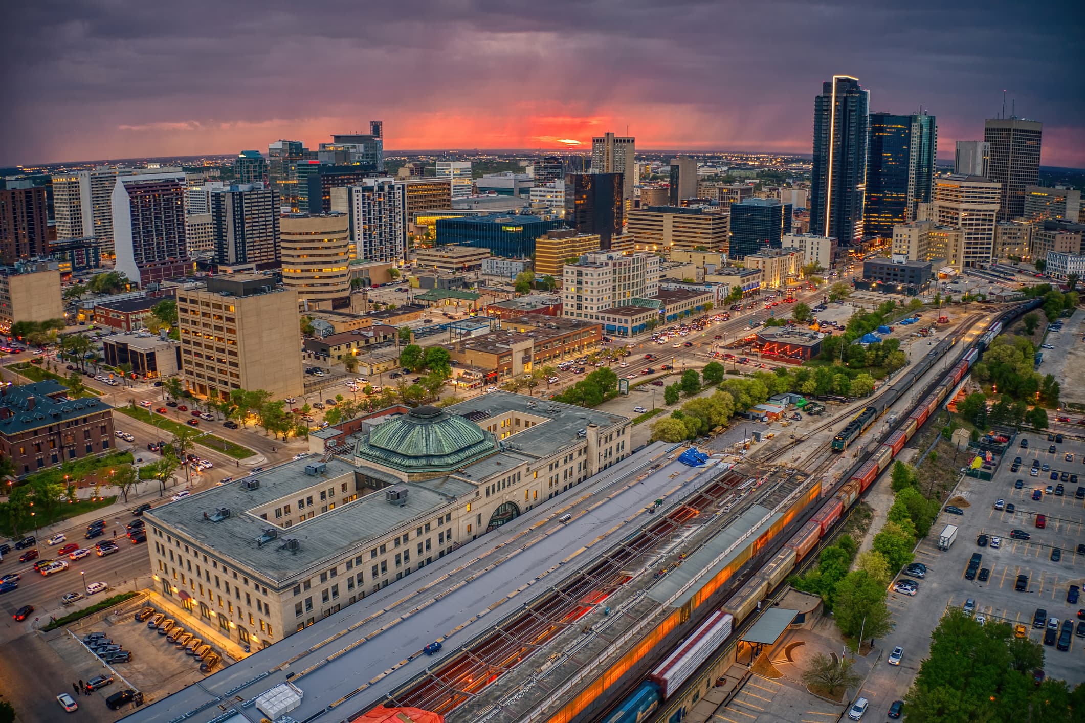 Winnipeg - Student housing cityscape