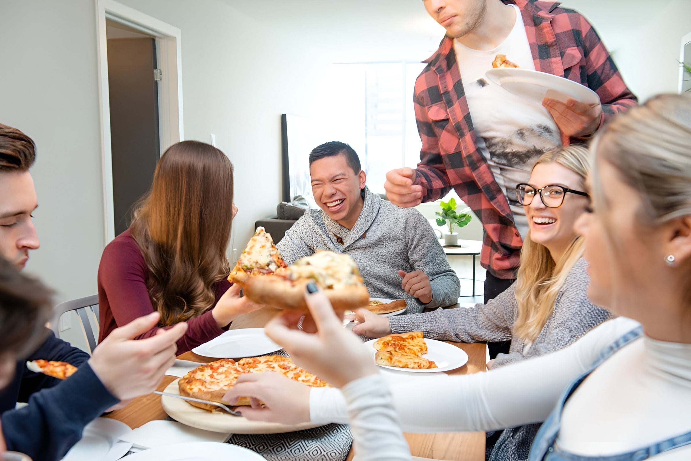 Students building community together