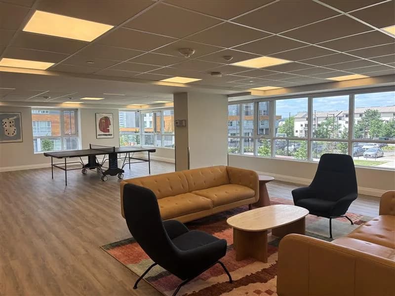 Shared Amenity Space — Lounge with ping pong