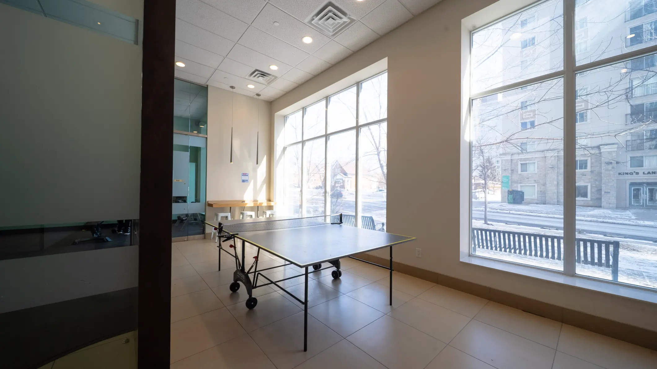 Residents enjoying community spaces