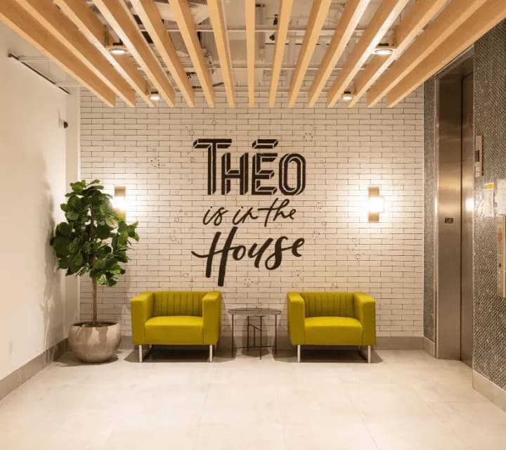 Theo Ottawa lobby seating area